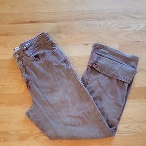 Forever 21 Brown Trousers Wide Leg 90's Fit 29